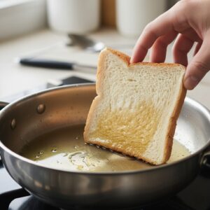 유통기한 지난 식빵으로 기름 제거하는 활용법